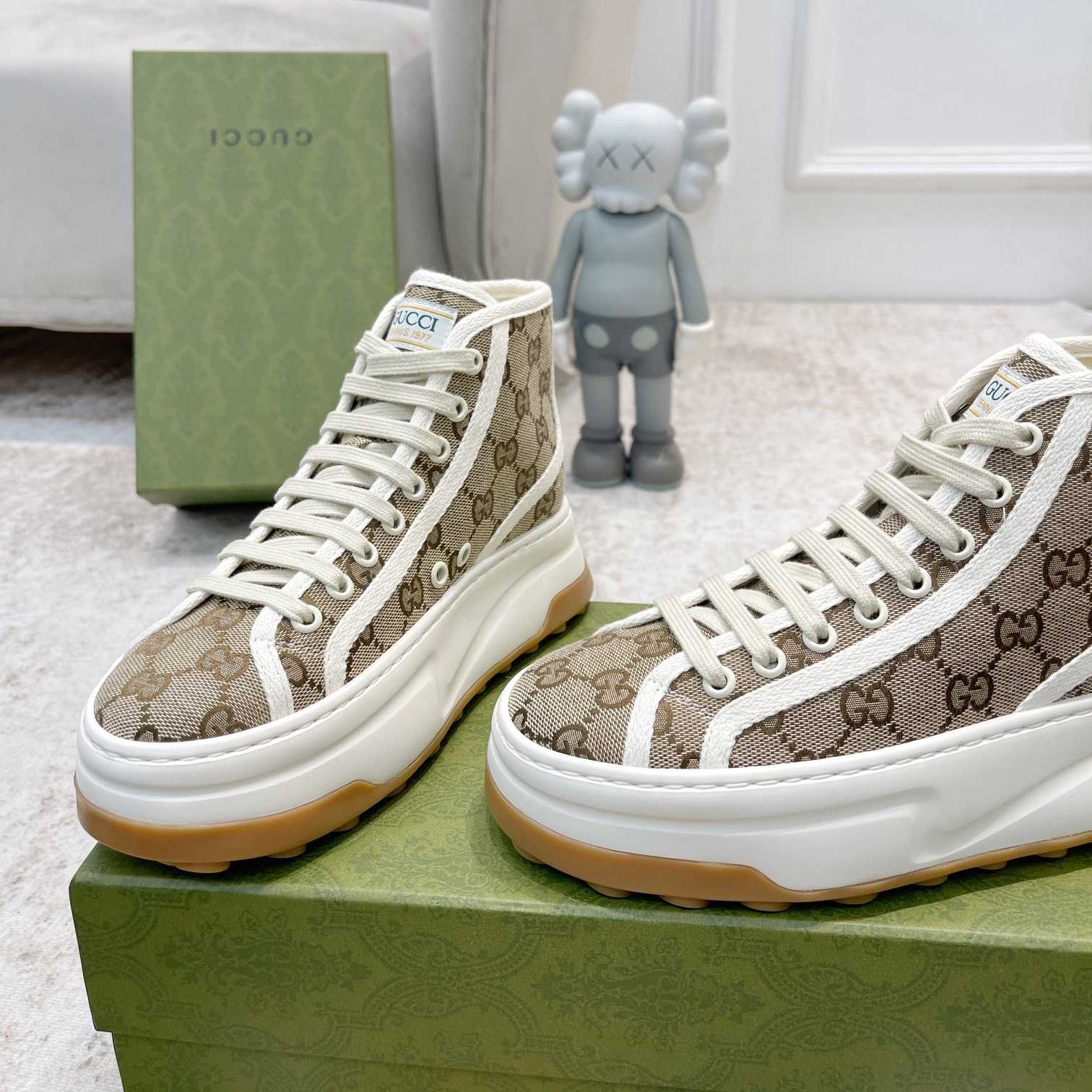 Gucci GG High Top Sneaker - DopestKickz