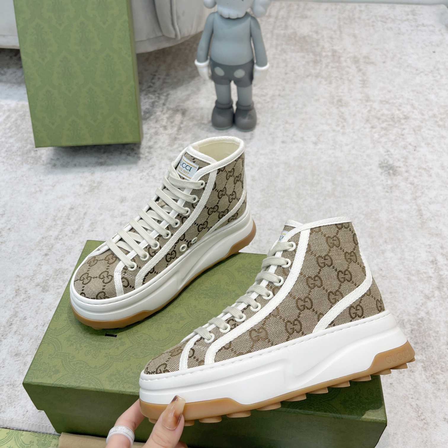 Gucci GG High Top Sneaker - DopestKickz