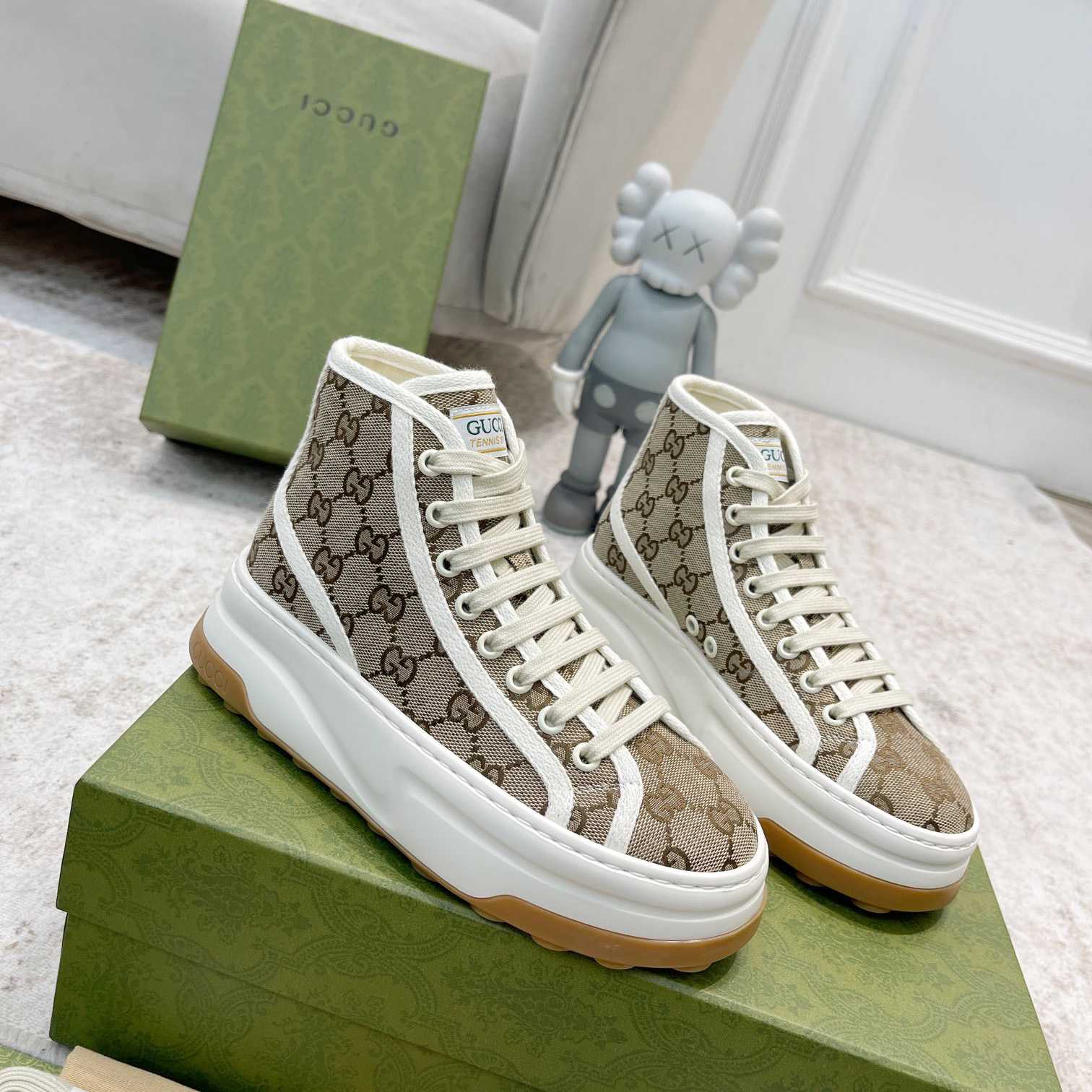 Gucci GG High Top Sneaker - DopestKickz