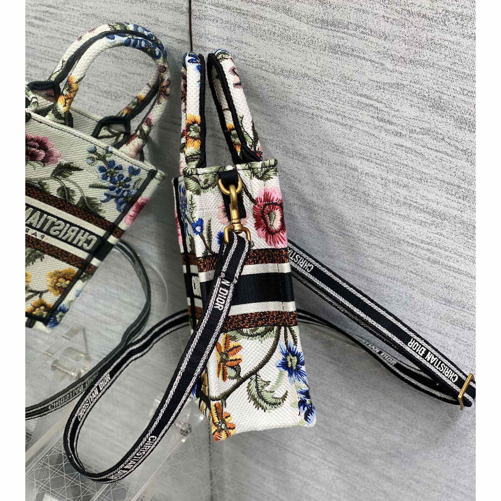 Dior Mini Dior Book Tote Phone Bag - DopestKickz