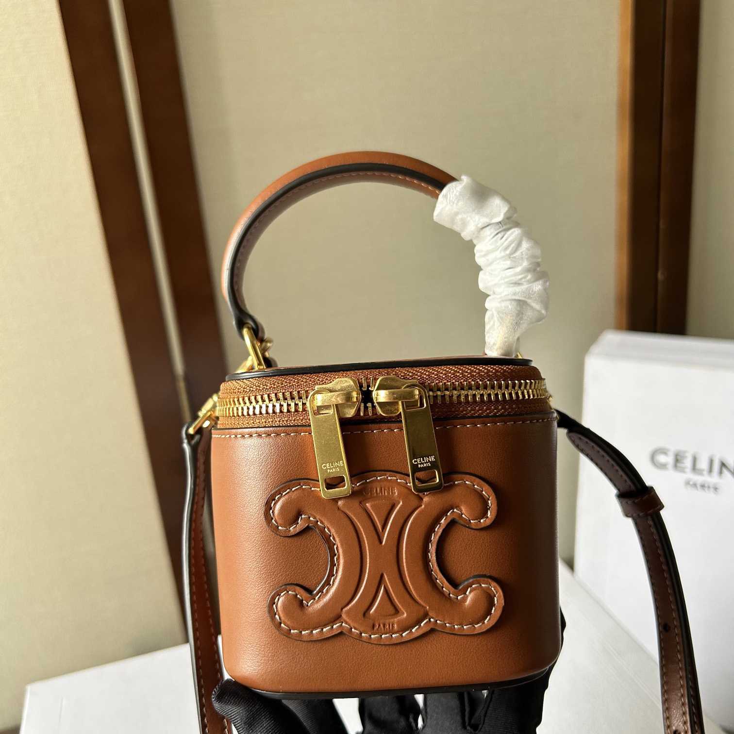 Celine Mini Vanity Case In Smooth Calfskin - DopestKickz
