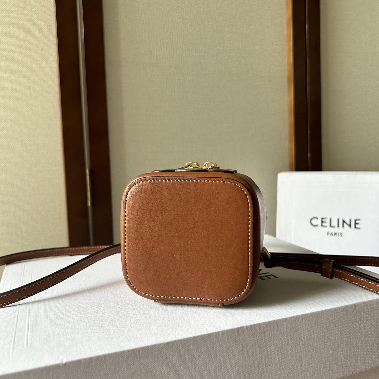 Celine Mini Vanity Case In Smooth Calfskin - DopestKickz