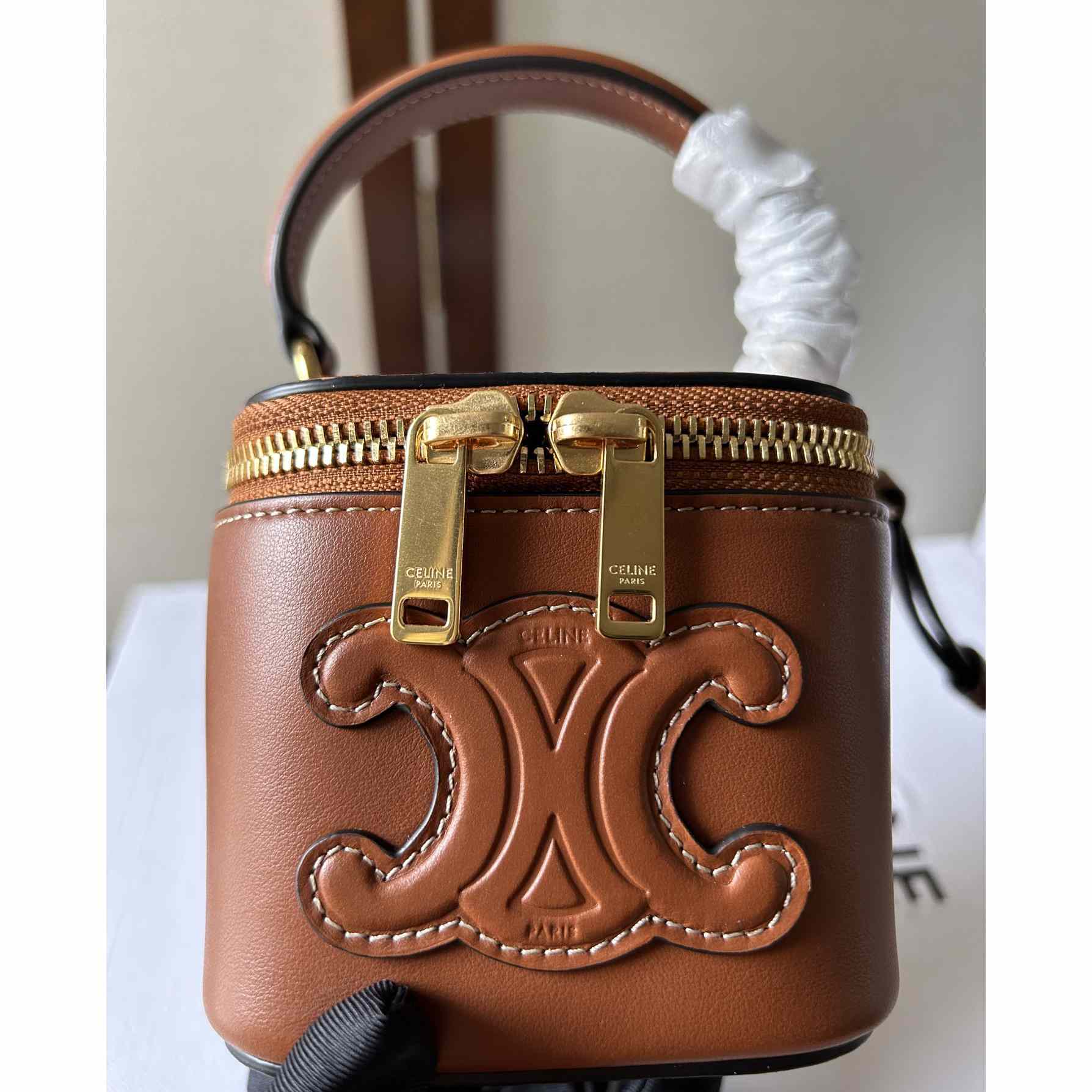 Celine Mini Vanity Case In Smooth Calfskin - DopestKickz