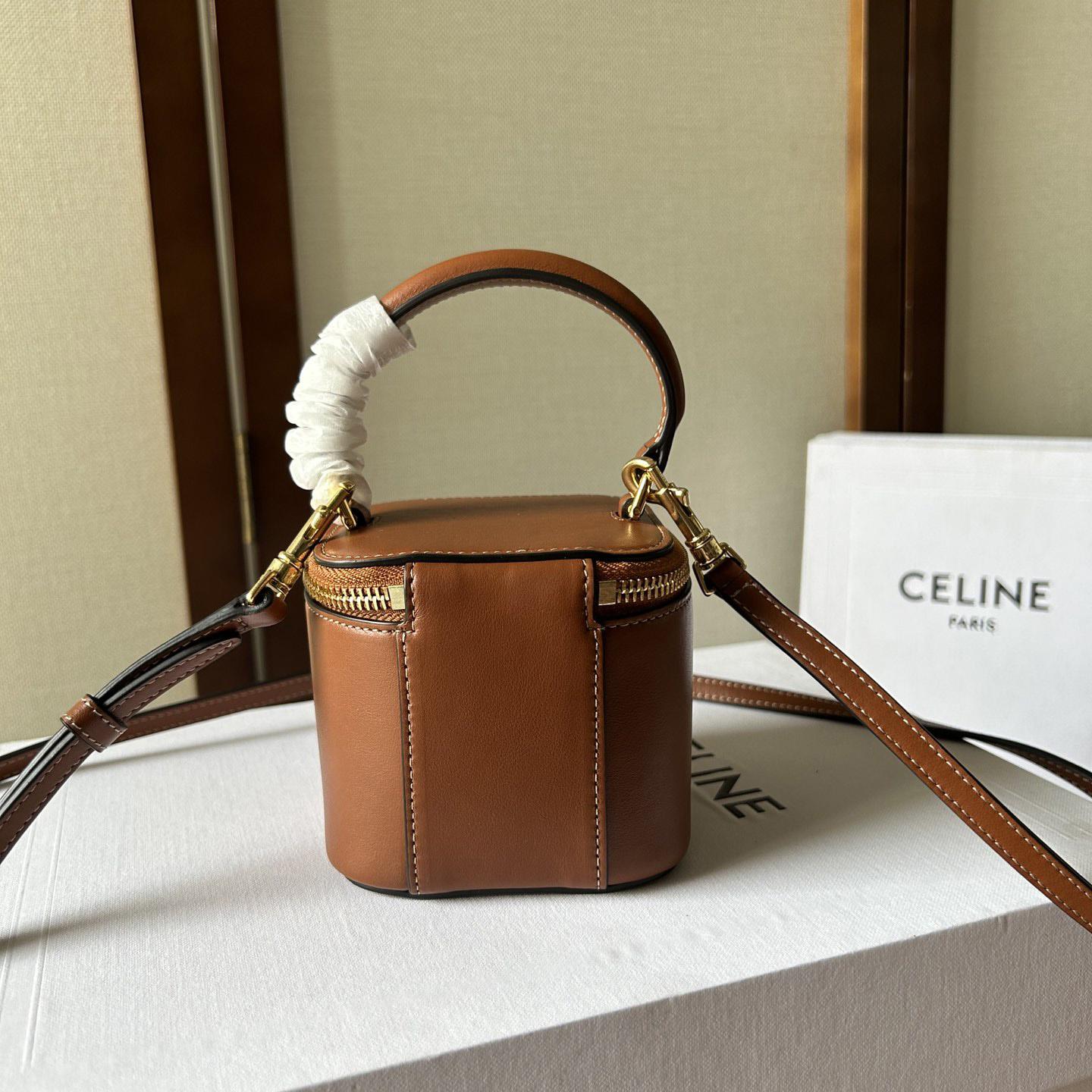 Celine Mini Vanity Case In Smooth Calfskin - DopestKickz