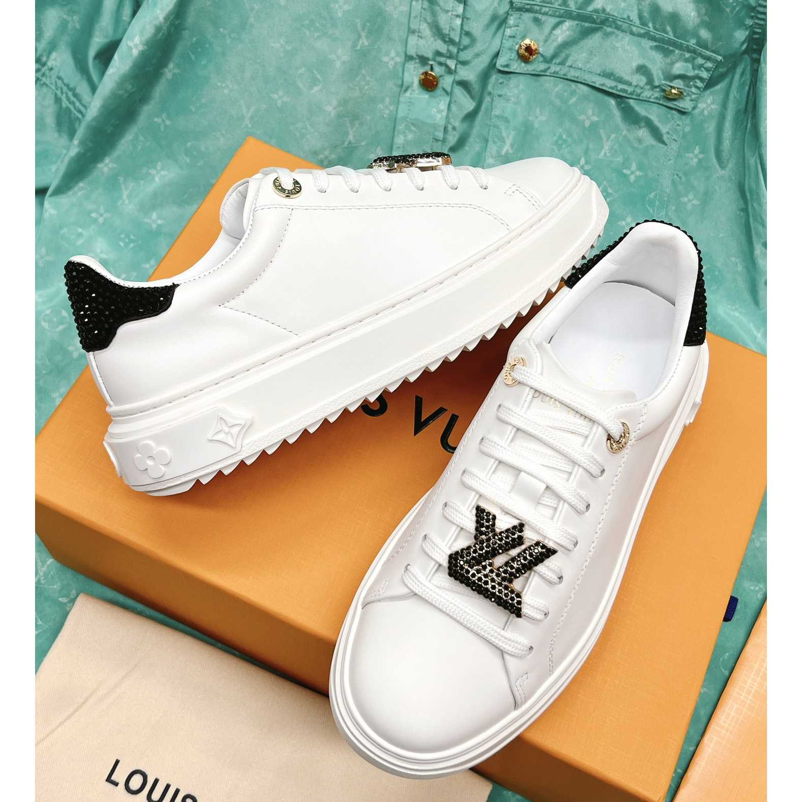 Louis Vuitton Time Out Sneaker (upon uk size)   - DopestKickz