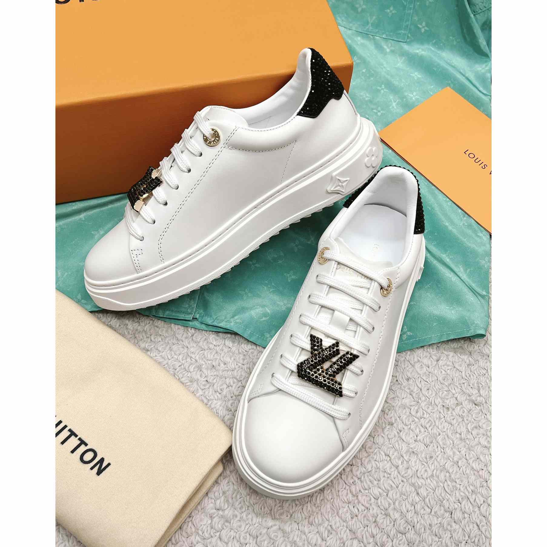 Louis Vuitton Time Out Sneaker (upon uk size)   - DopestKickz