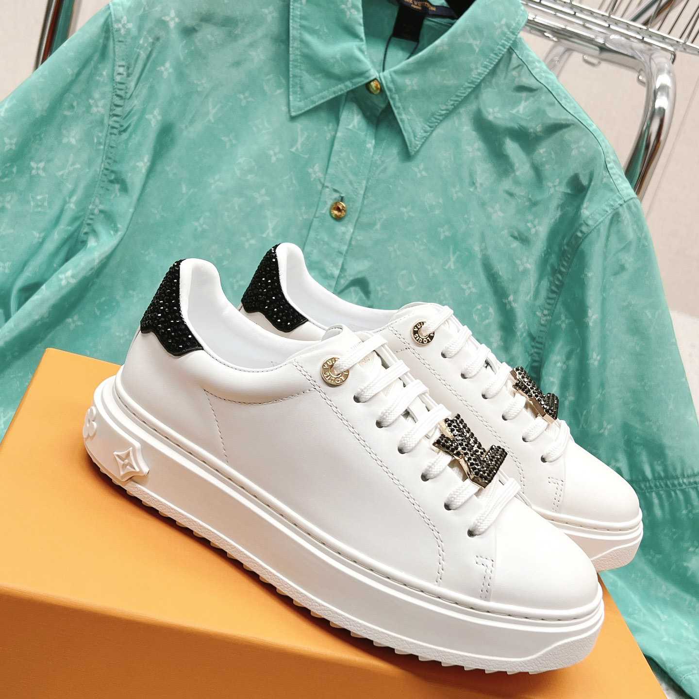 Louis Vuitton Time Out Sneaker (upon uk size)   - DopestKickz