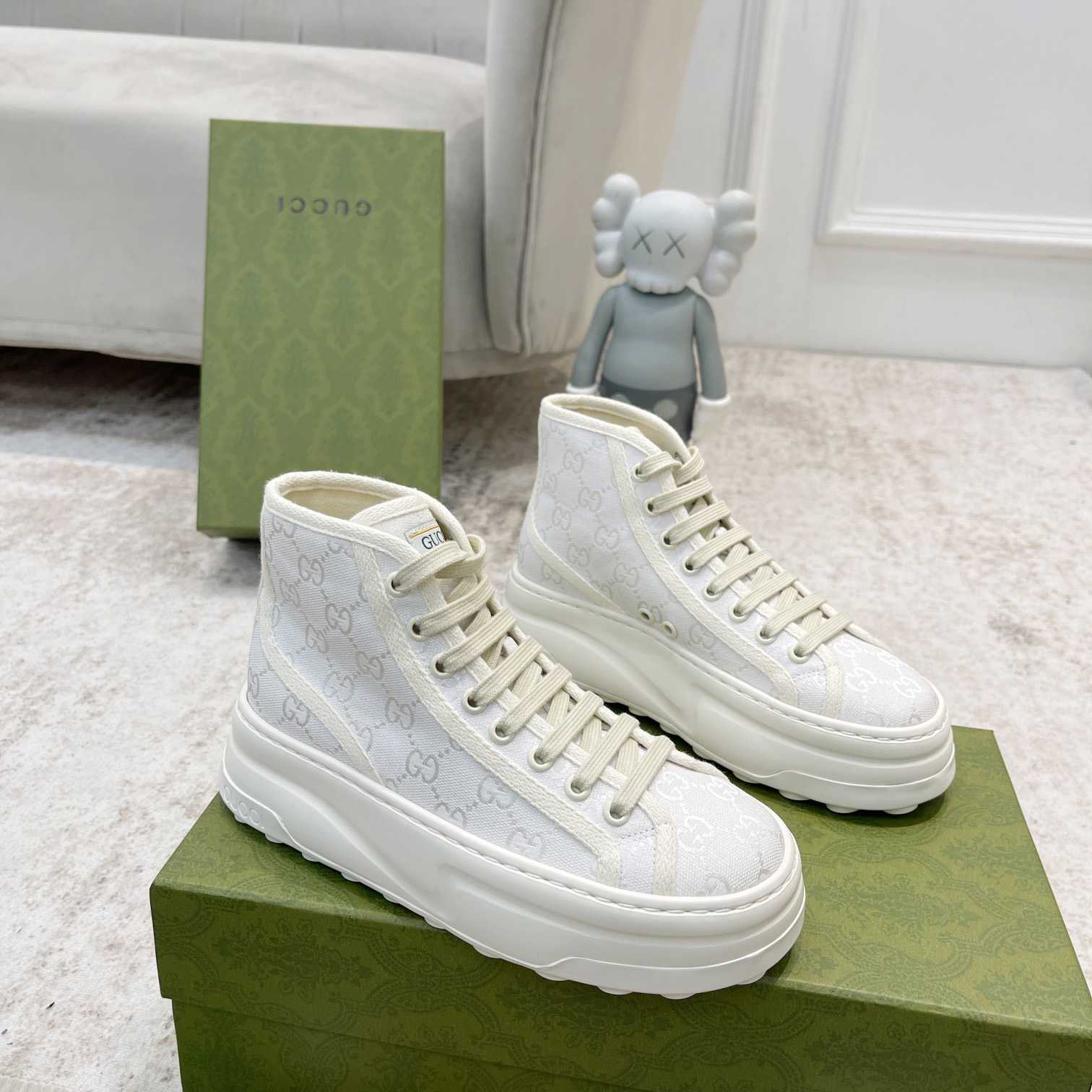 Gucci GG High Top Sneaker - DopestKickz