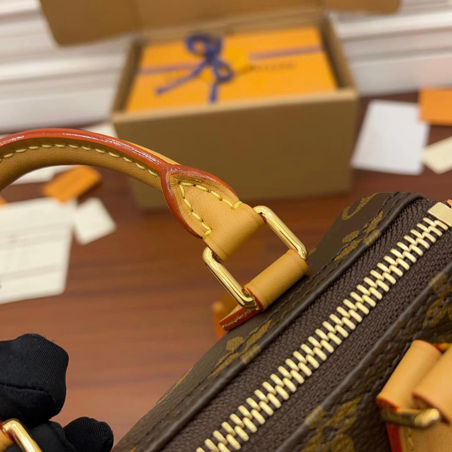 Louis Vuitton Monogram Nano Speedy Bandouliere   M81085 - DopestKickz