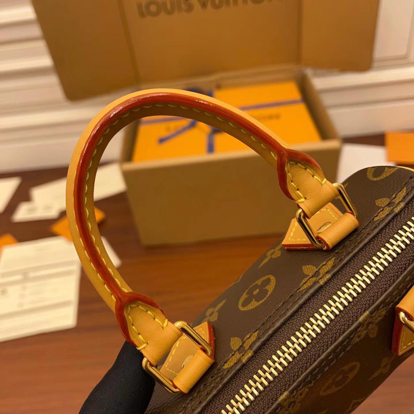 Louis Vuitton Monogram Nano Speedy Bandouliere   M81085 - DopestKickz