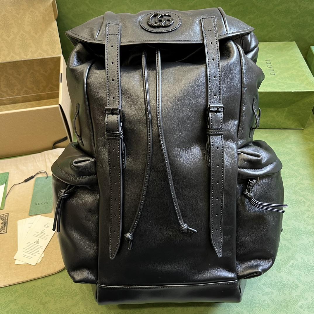 Gucci Backpack With Tonal Double G(38-44-15cm) - DopestKickz