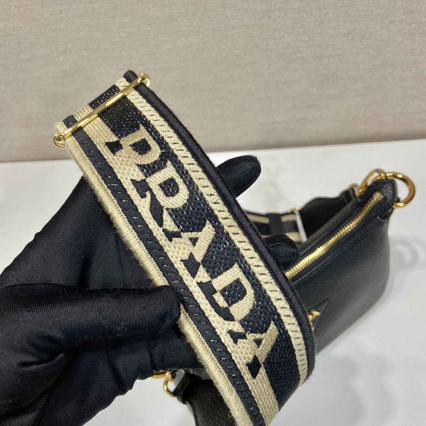 Prada Leather Shoulder Bag - DopestKickz