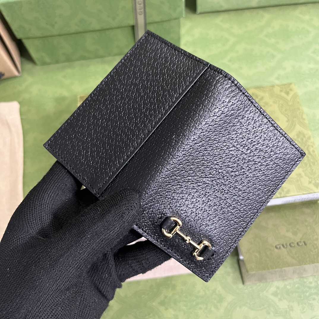 Gucci Card Case With Horsebit - DopestKickz