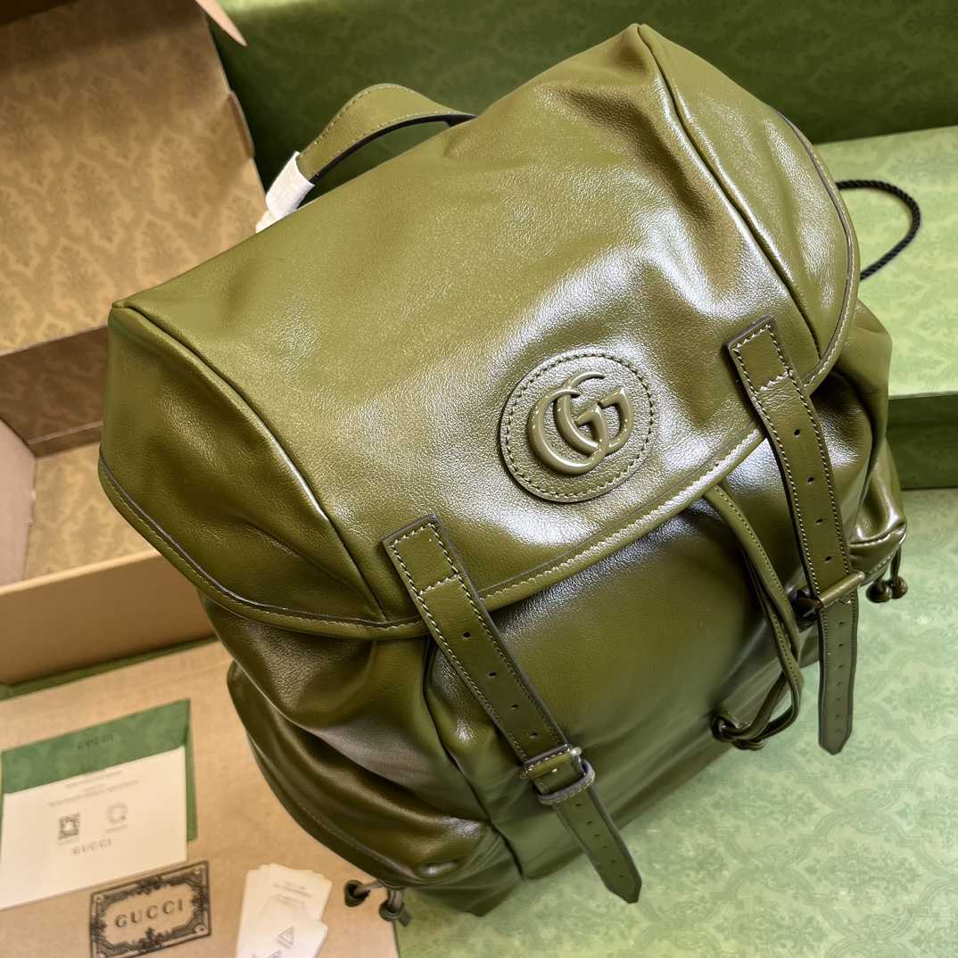 Gucci Backpack With Tonal Double G(38-44-15cm) - DopestKickz