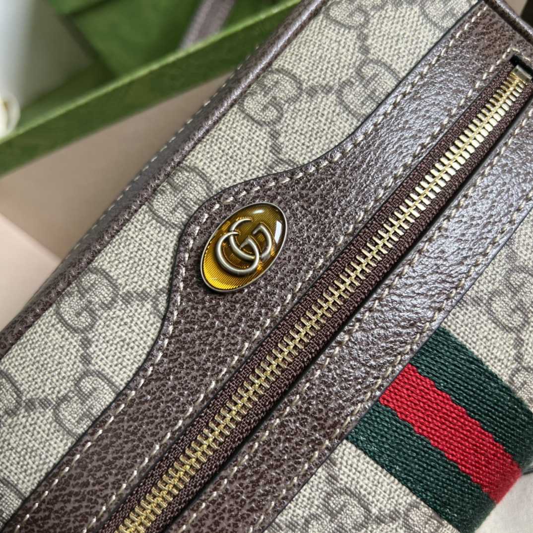 Gucci Ophidia GG Supreme Mini Bag(17.5-12-5.5cm) - DopestKickz