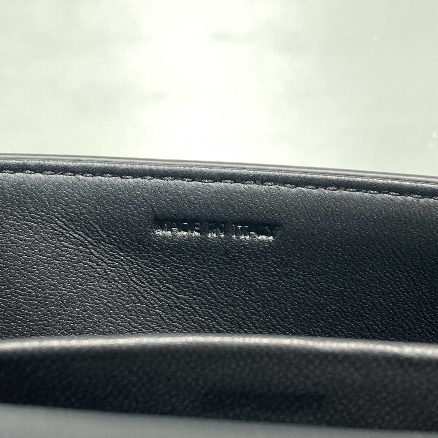 Celine Chain Box Triomphe Bag In Shiny Calfskin - DopestKickz