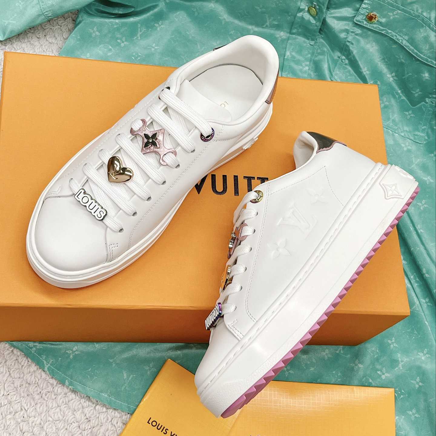 Louis Vuitton Time Out Sneaker (upon uk size)      - DopestKickz