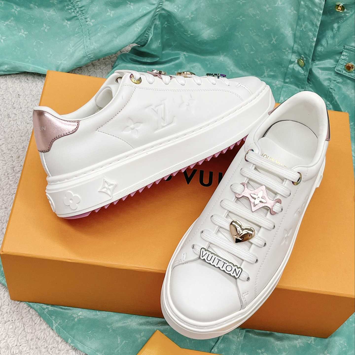 Louis Vuitton Time Out Sneaker (upon uk size)      - DopestKickz