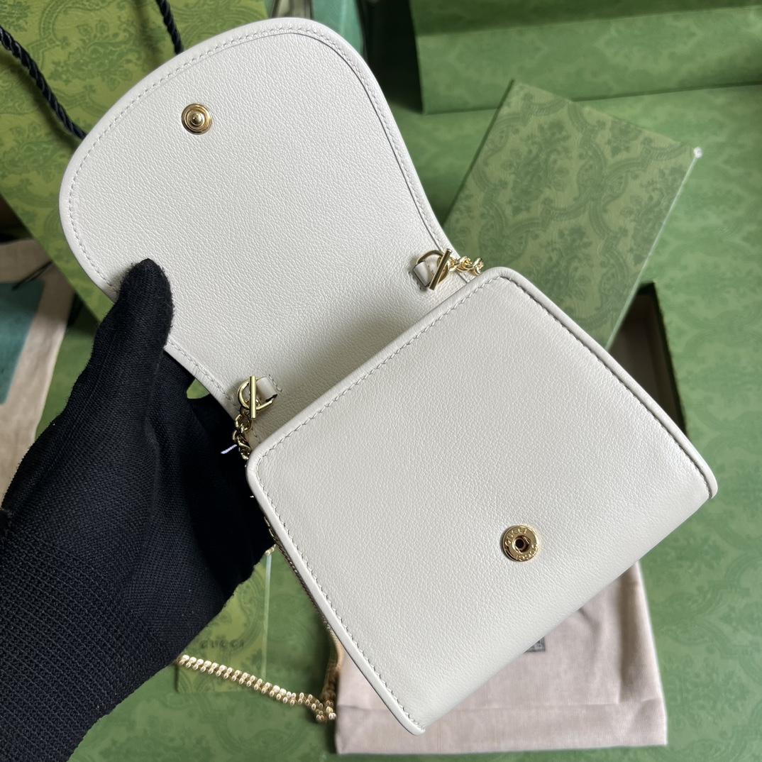 Gucci Blondie Medium Chain Wallet(12.5-11-2.5cm) - DopestKickz