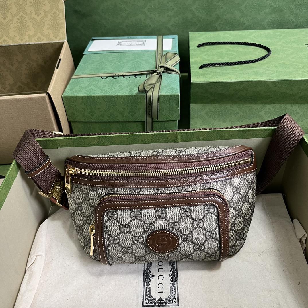 Gucci GG Large Belt Bag  (22-15-4cm) - DopestKickz