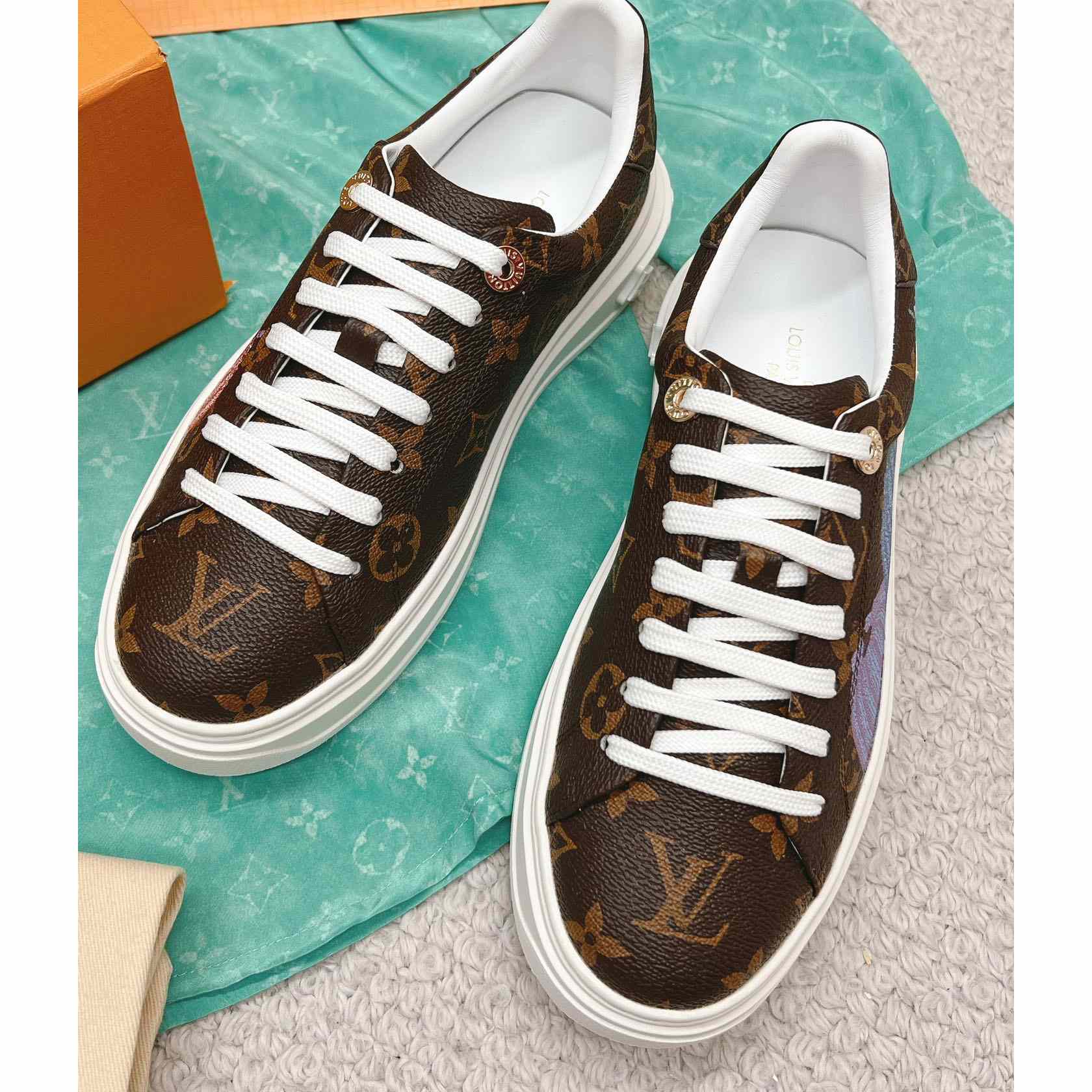 Louis Vuitton LV x YK Time Out Sneaker (upon uk size)   - DopestKickz