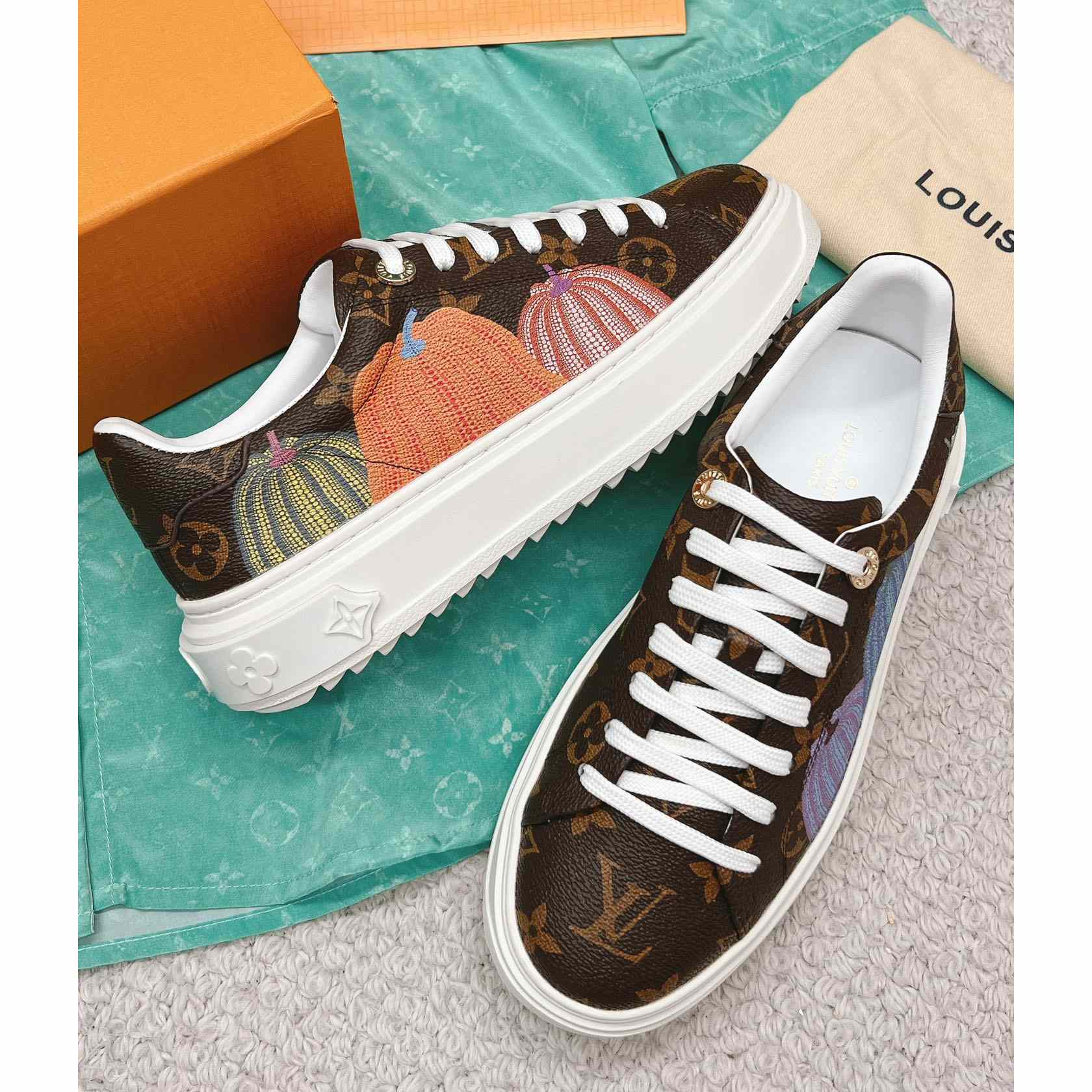 Louis Vuitton LV x YK Time Out Sneaker (upon uk size)   - DopestKickz