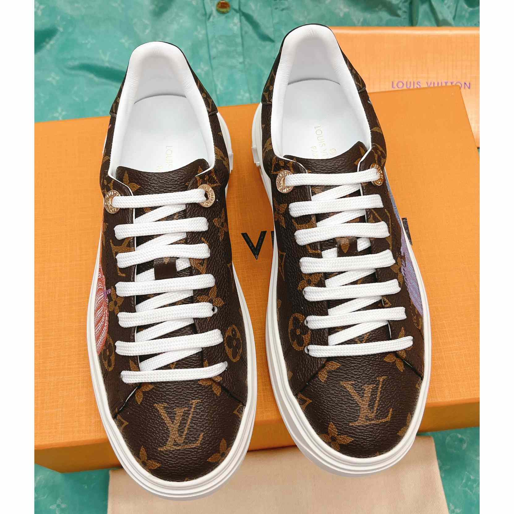 Louis Vuitton LV x YK Time Out Sneaker (upon uk size)   - DopestKickz