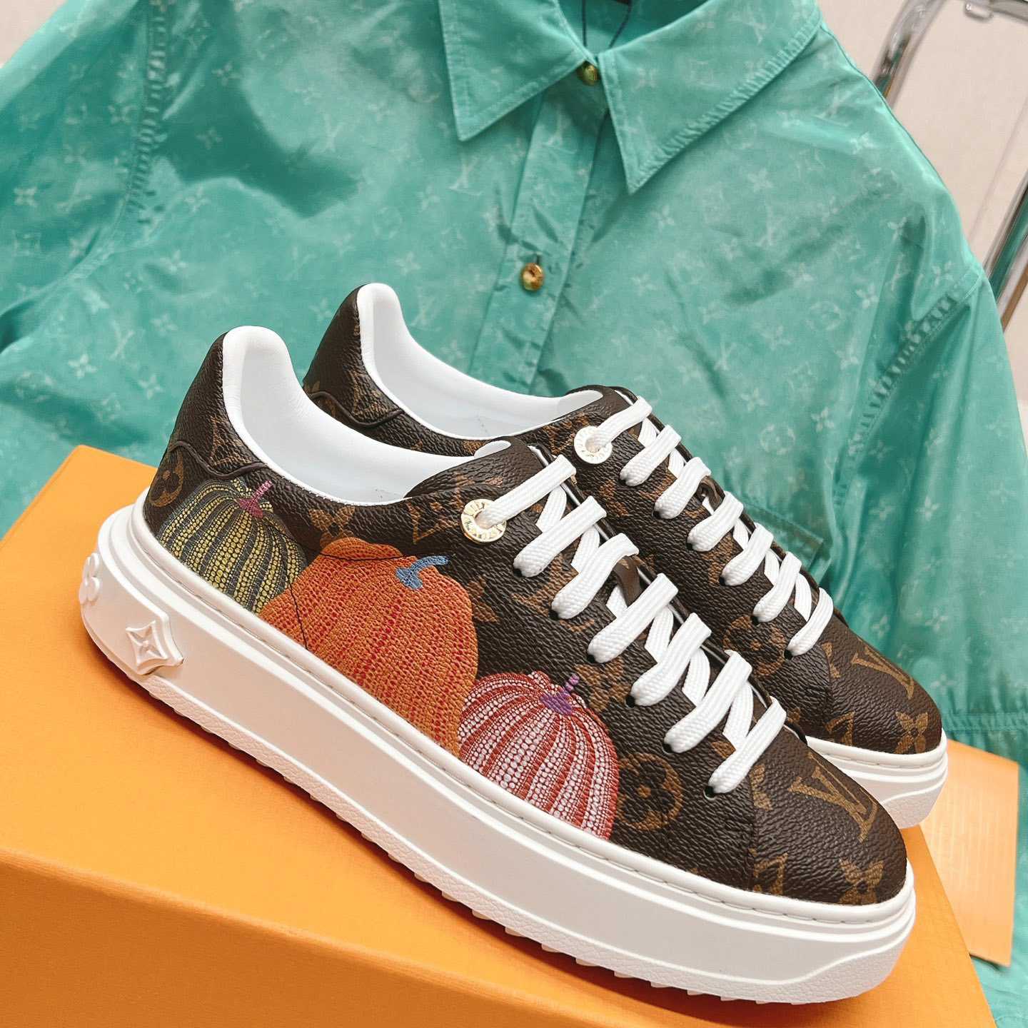Louis Vuitton LV x YK Time Out Sneaker (upon uk size)   - DopestKickz