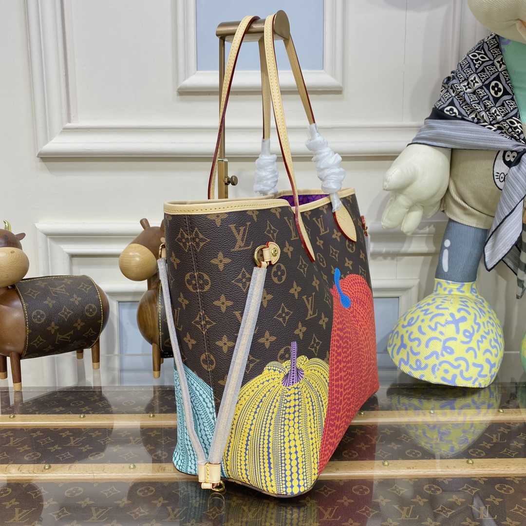 Louis Vuitton LV x YK Neverfull MM(31*28*14cmcm) M46468 - DopestKickz