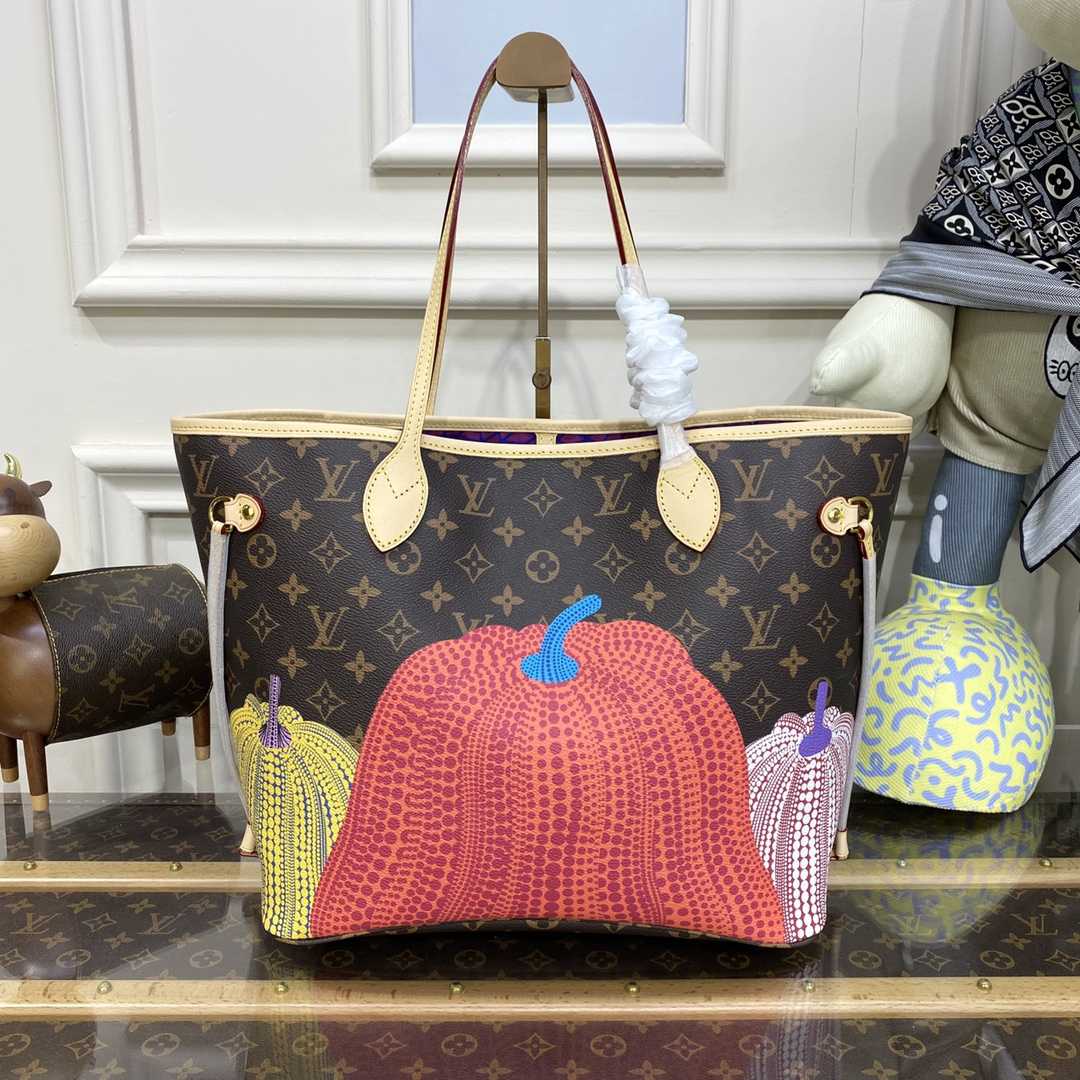 Louis Vuitton LV x YK Neverfull MM(31*28*14cmcm) M46468 - DopestKickz