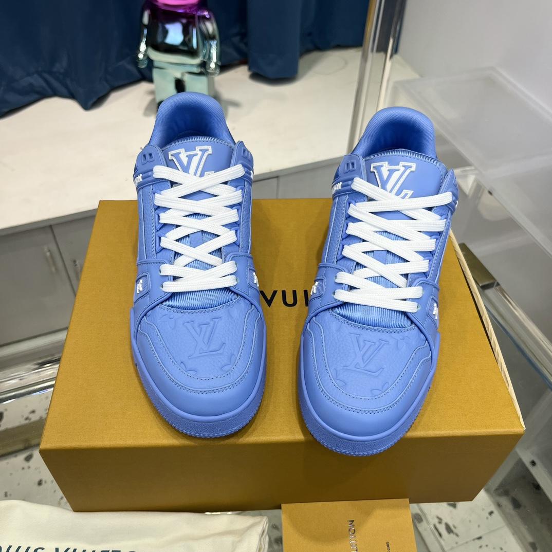 Louis Vuitton Trainer Sneaker (Upon UK Size) - DopestKickz