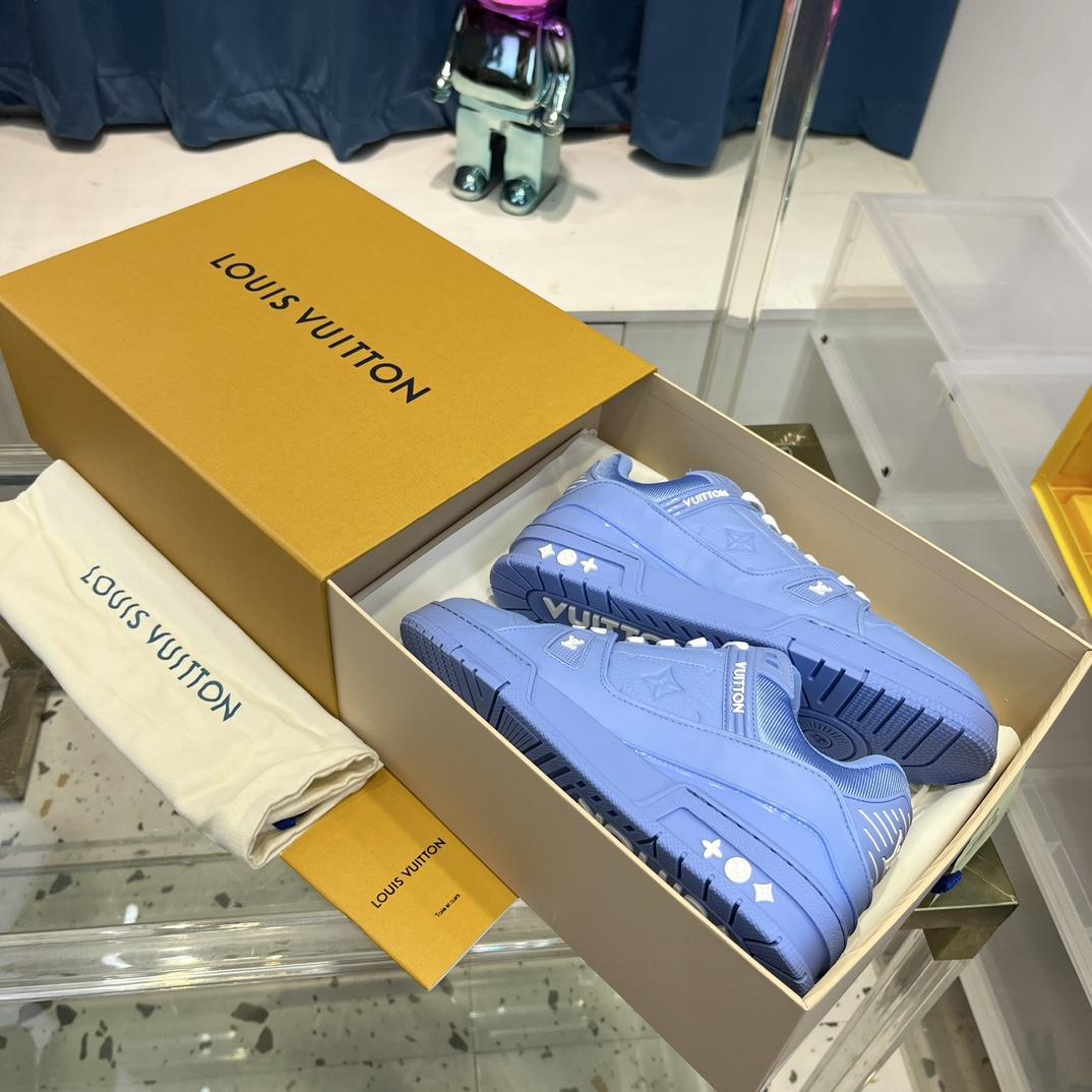 Louis Vuitton Trainer Sneaker (Upon UK Size) - DopestKickz