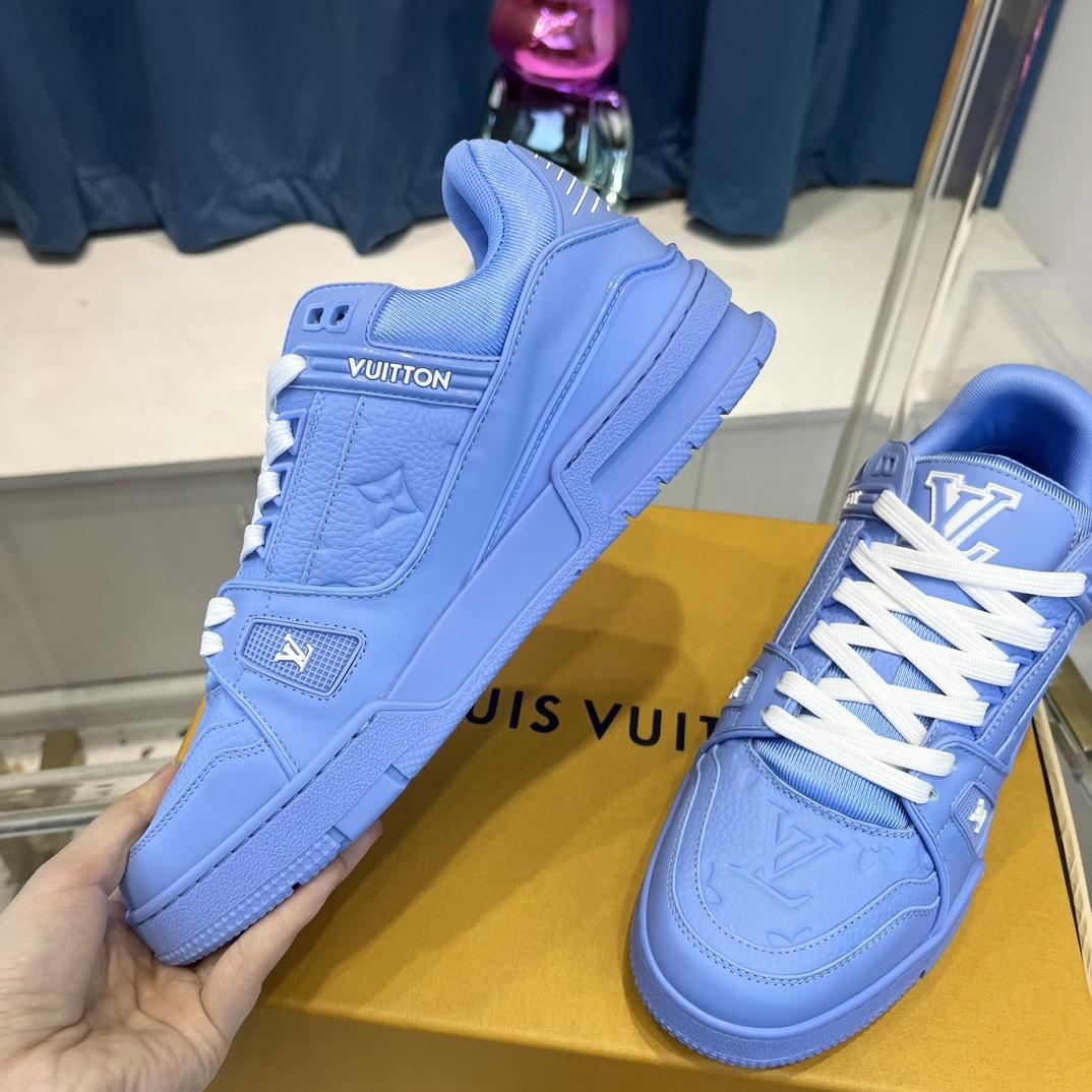 Louis Vuitton Trainer Sneaker (Upon UK Size) - DopestKickz