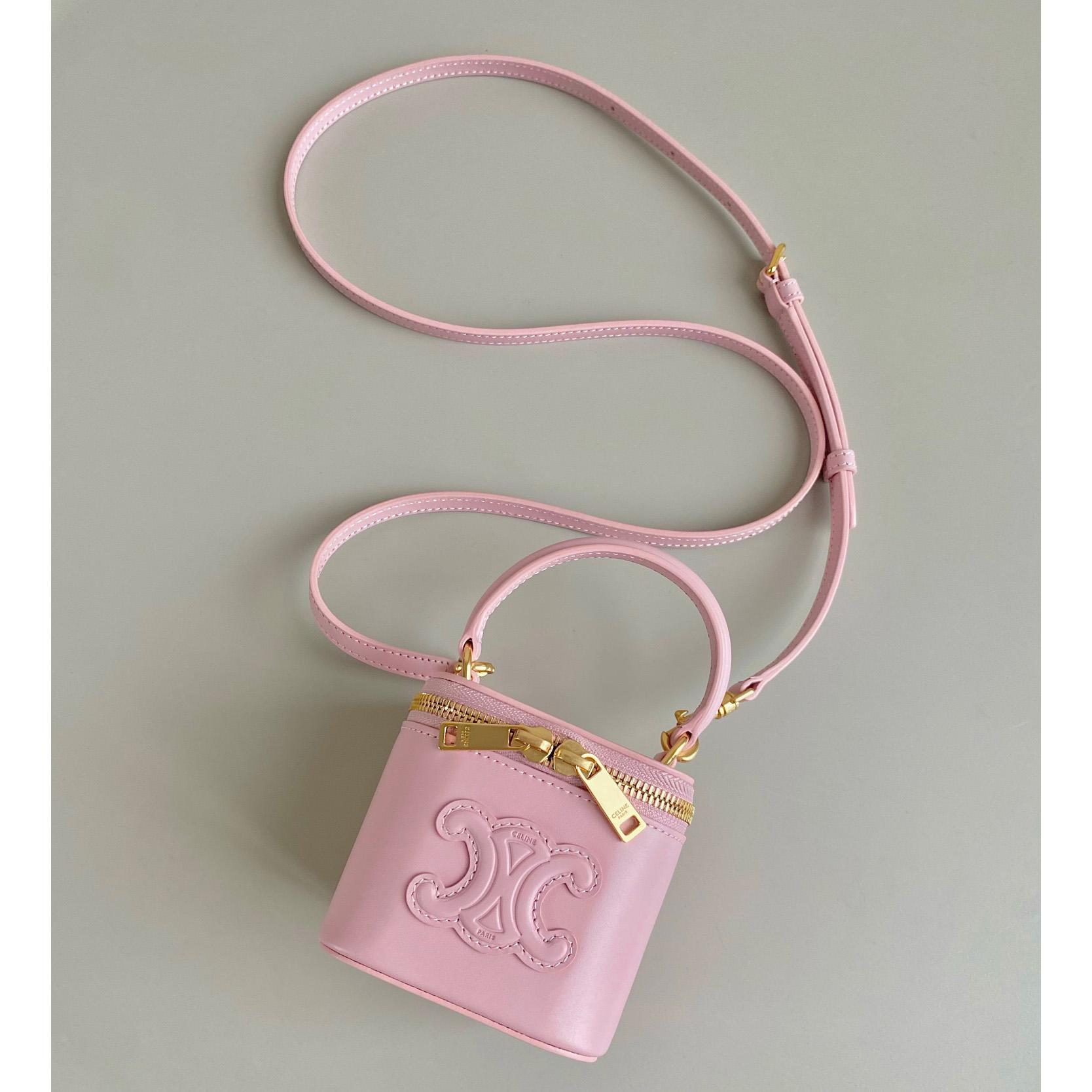 Celine Mini Vanity Case In Smooth Calfskin - DopestKickz