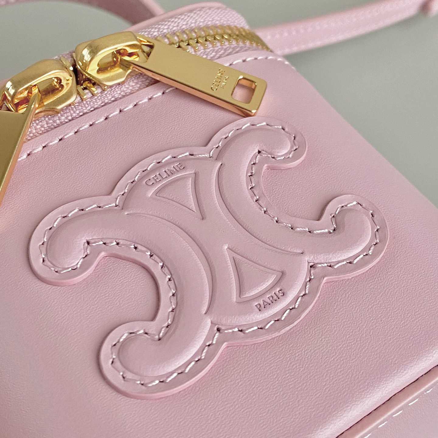 Celine Mini Vanity Case In Smooth Calfskin - DopestKickz