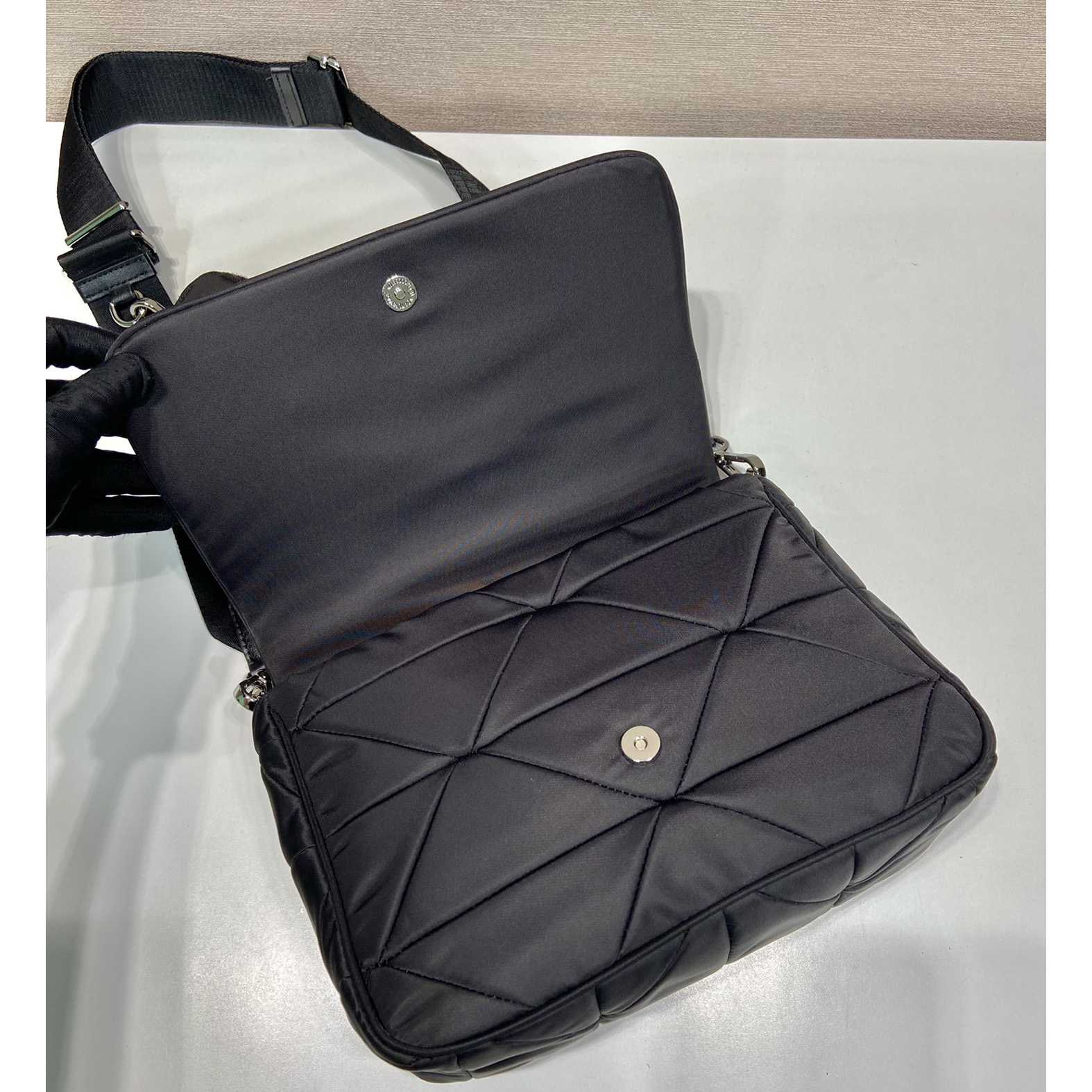 Prada Padded Re-Nylon Shoulder Bag - DopestKickz