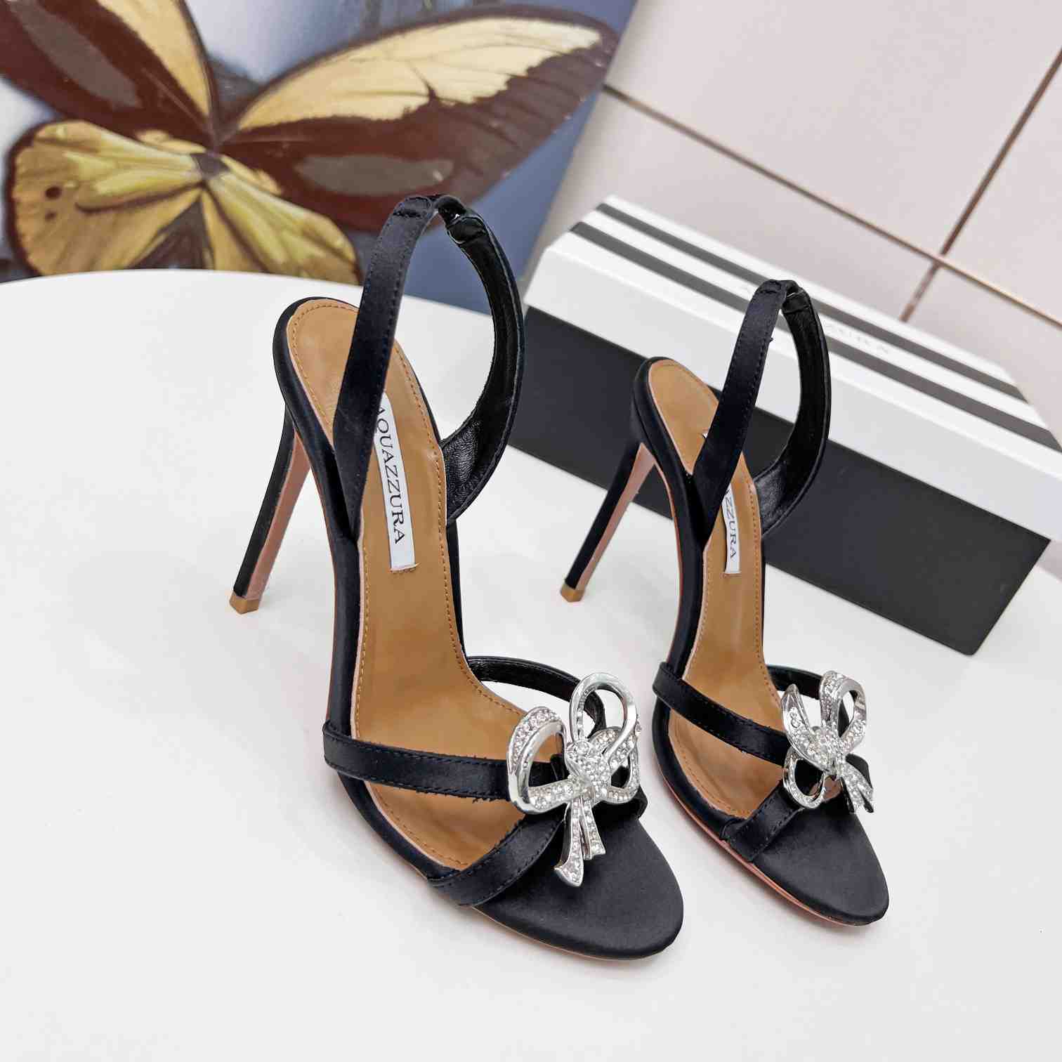 Aquazzura Babe Sandal 105 - DopestKickz