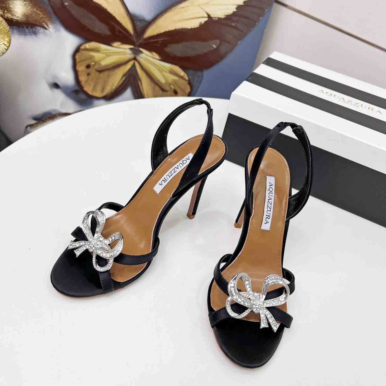 Aquazzura Babe Sandal 105 - DopestKickz