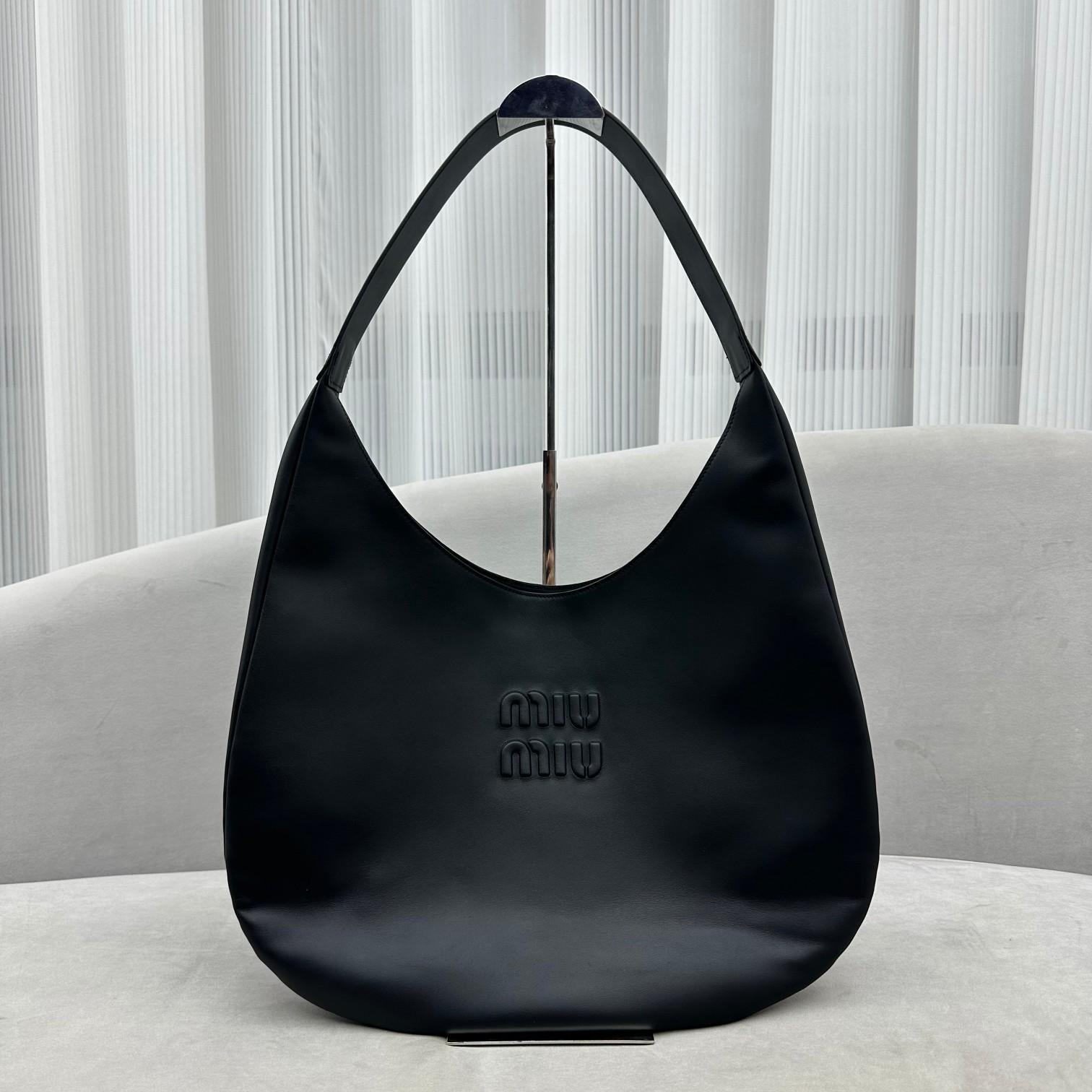 Miu Miu Leather Hobo Bag - DopestKickz