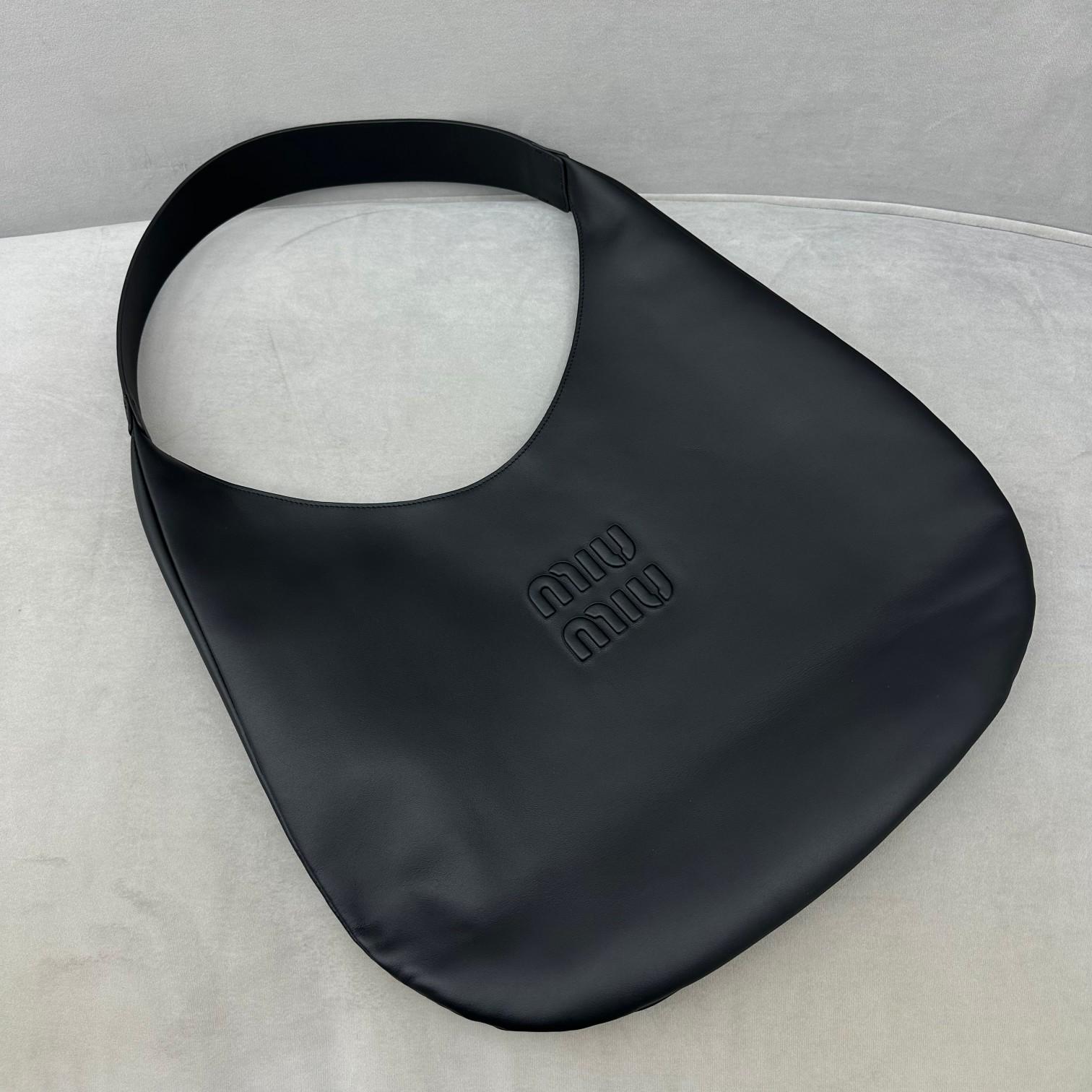Miu Miu Leather Hobo Bag - DopestKickz