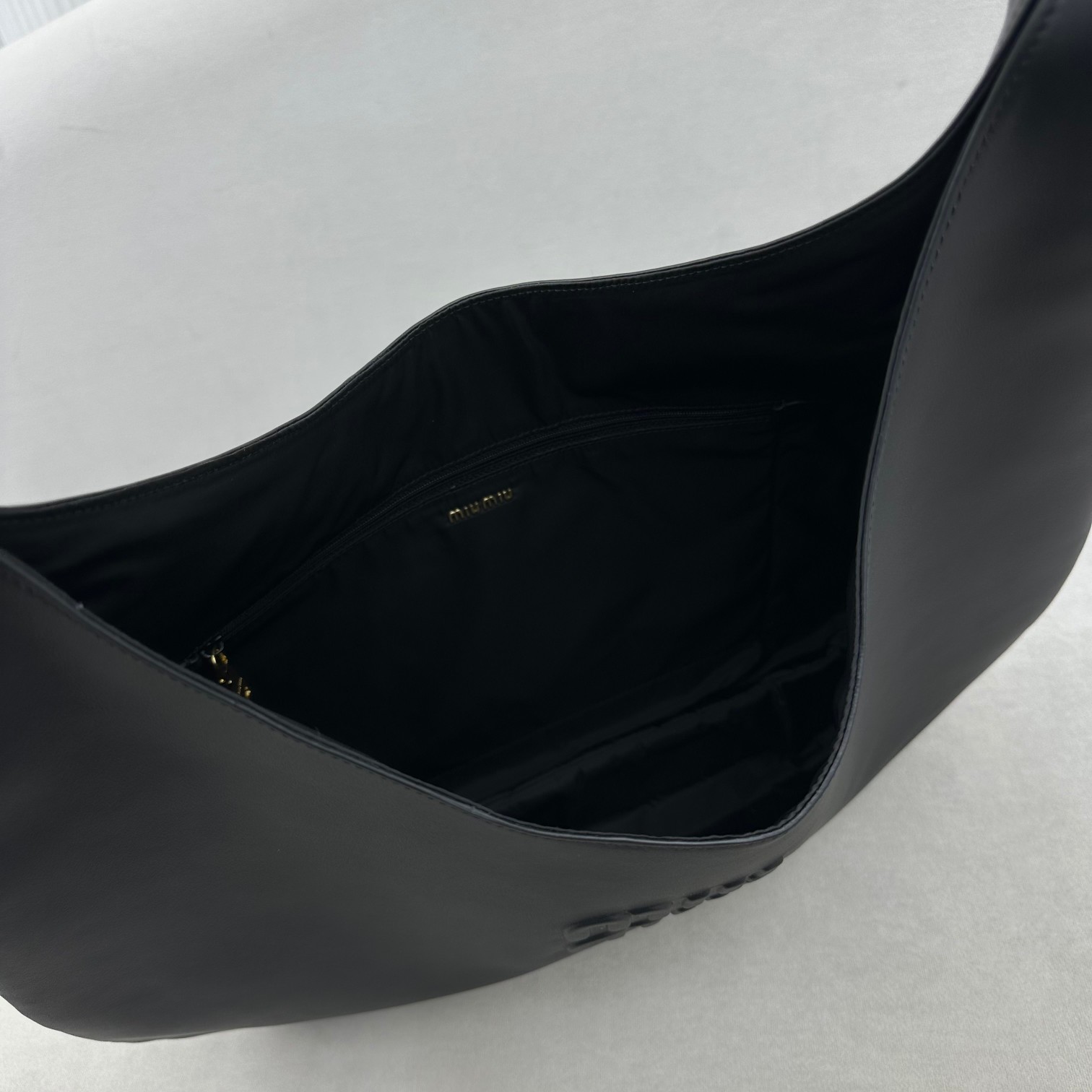 Miu Miu Leather Hobo Bag - DopestKickz