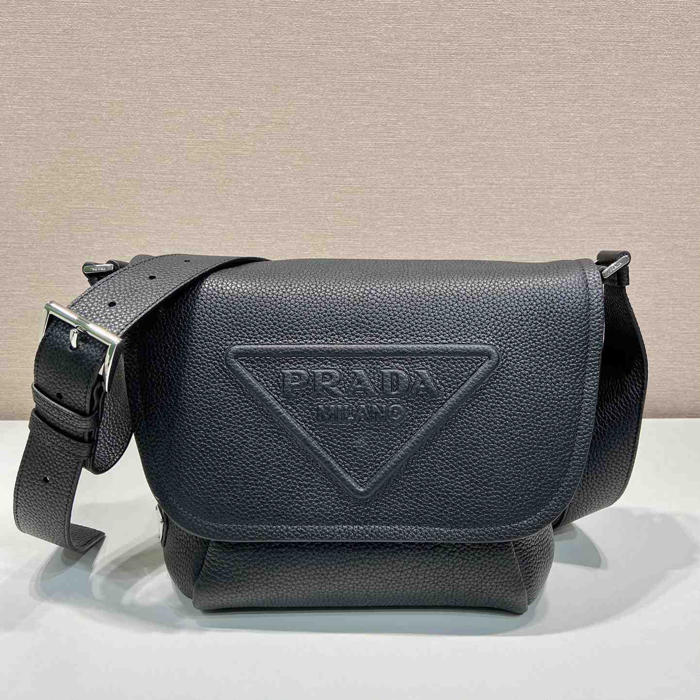 Prada Leather Bag With Shoulder Strap - DopestKickz