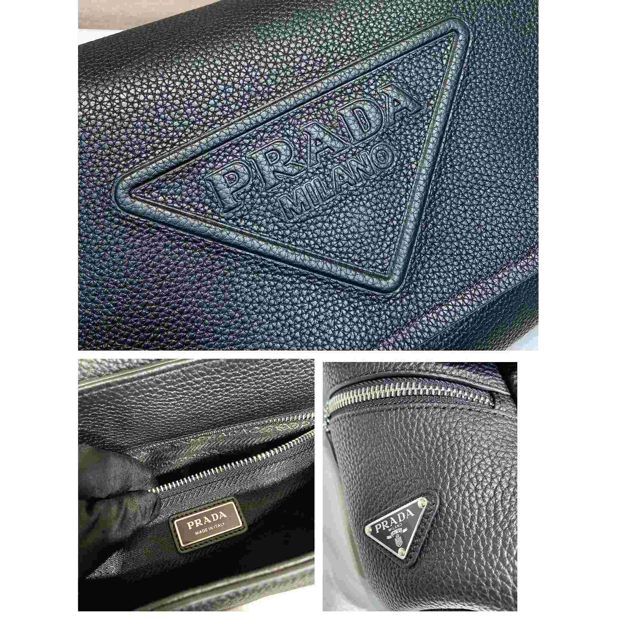 Prada Leather Bag With Shoulder Strap - DopestKickz