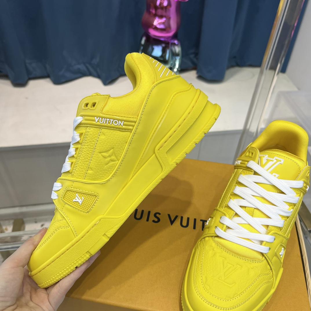 Louis Vuitton Trainer Sneaker (Upon UK Size) - DopestKickz