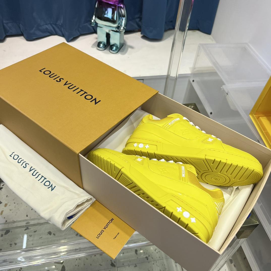 Louis Vuitton Trainer Sneaker (Upon UK Size) - DopestKickz