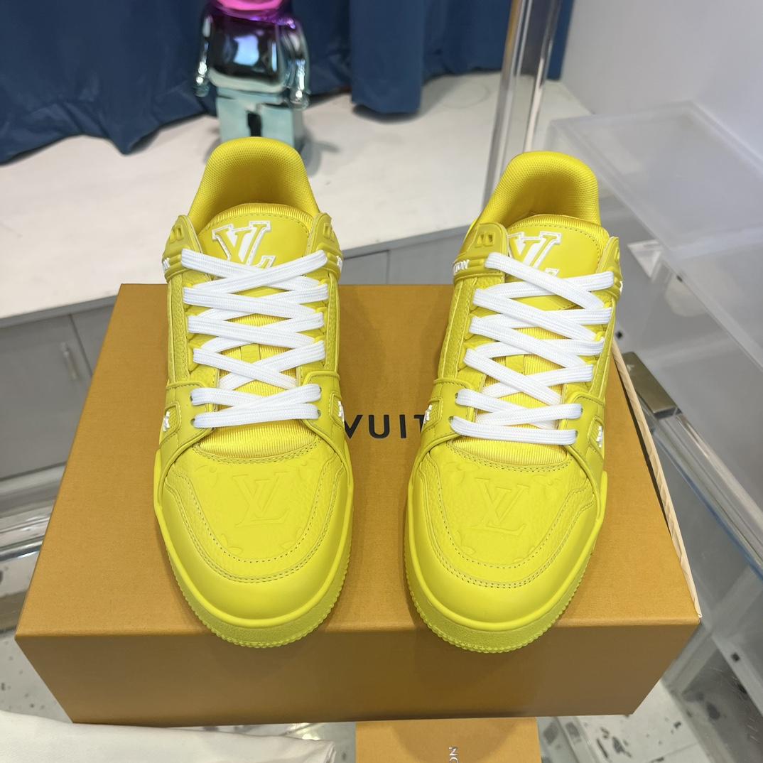 Louis Vuitton Trainer Sneaker (Upon UK Size) - DopestKickz