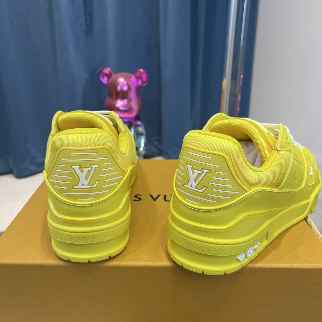 Louis Vuitton Trainer Sneaker (Upon UK Size) - DopestKickz