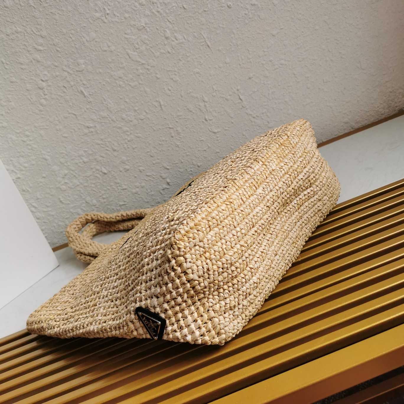 Prada Small Raffia Tote Bag - DopestKickz