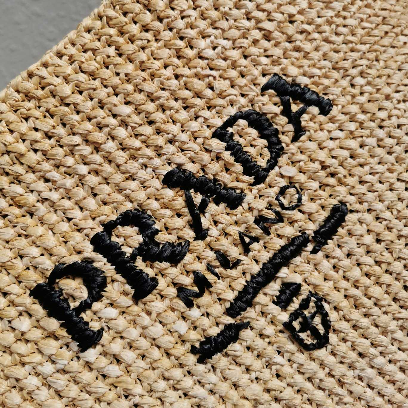 Prada Small Raffia Tote Bag - DopestKickz
