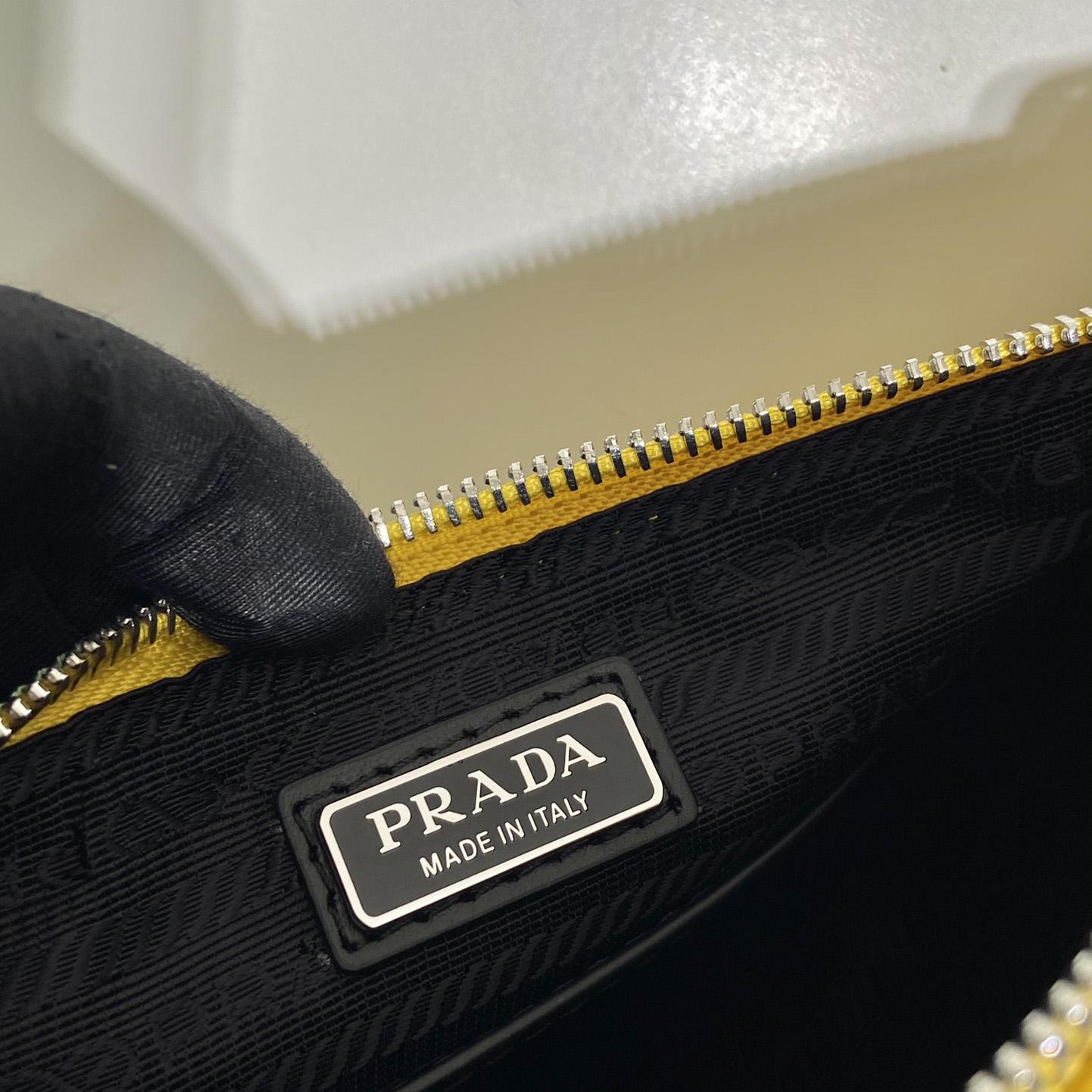 Prada Triangle Leather Bag - DopestKickz